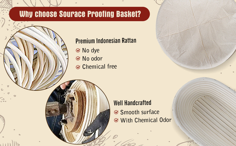 High Baking Costs? Budget-Friendly Bread Basket Set – Saves Money & Built to Last