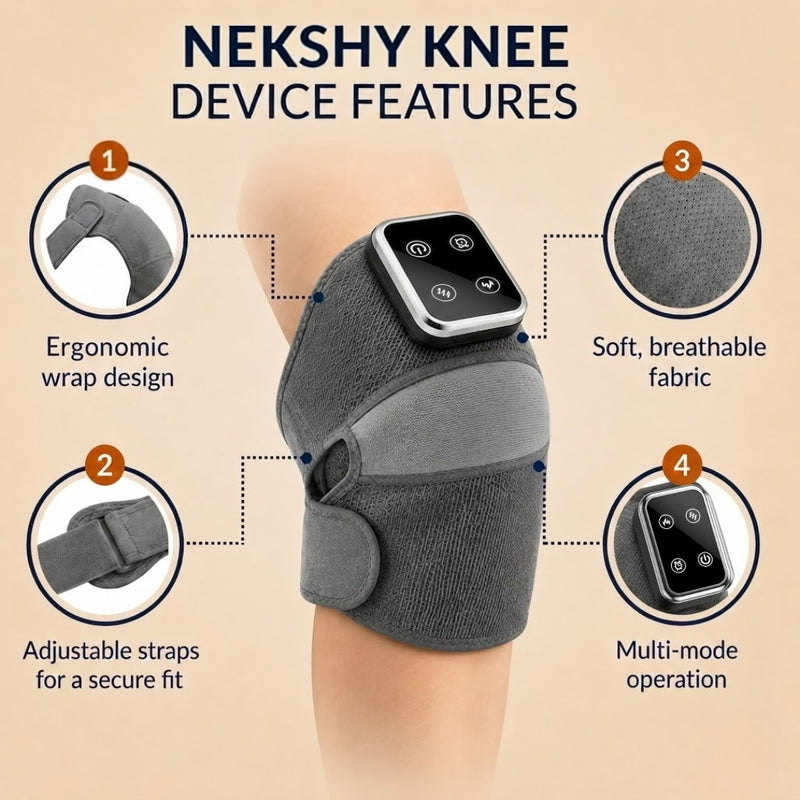 Nekshy Knee — Triple Therapy Recovery System