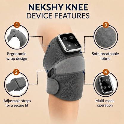 Nekshy Knee — Triple Therapy Recovery System